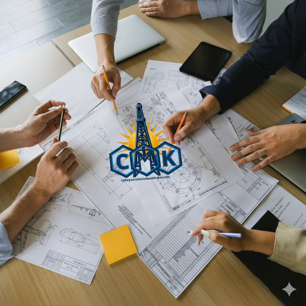 Ilustrasi Proyek Konstruksi CMK